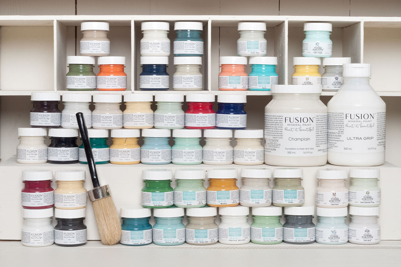 Fusion Mineral Paint Pints and Testers @ The Painted Heirloo