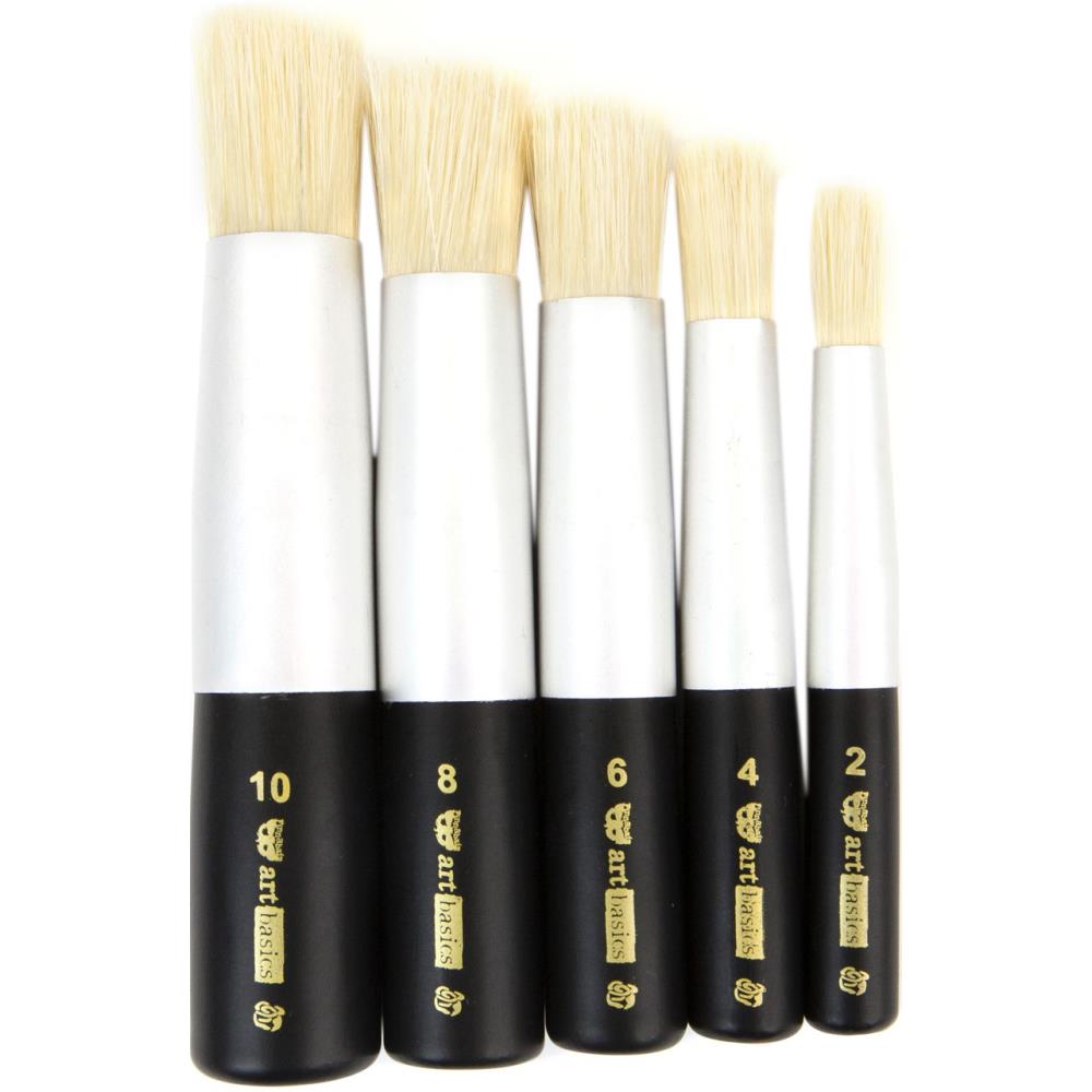 Art Basics Dabbing Brushes by Finnabair @ The Painted Heirloom