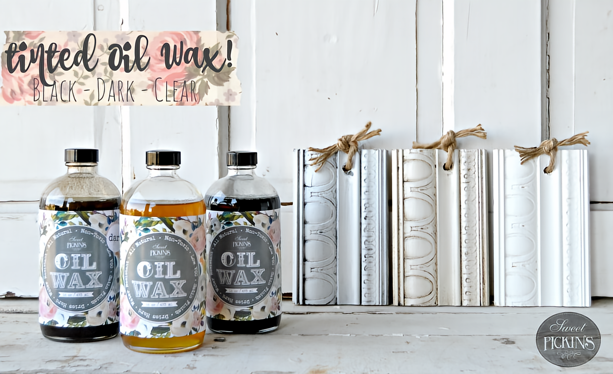 Black Oil Wax by Sweet Pickins @ The Painted Heirloom