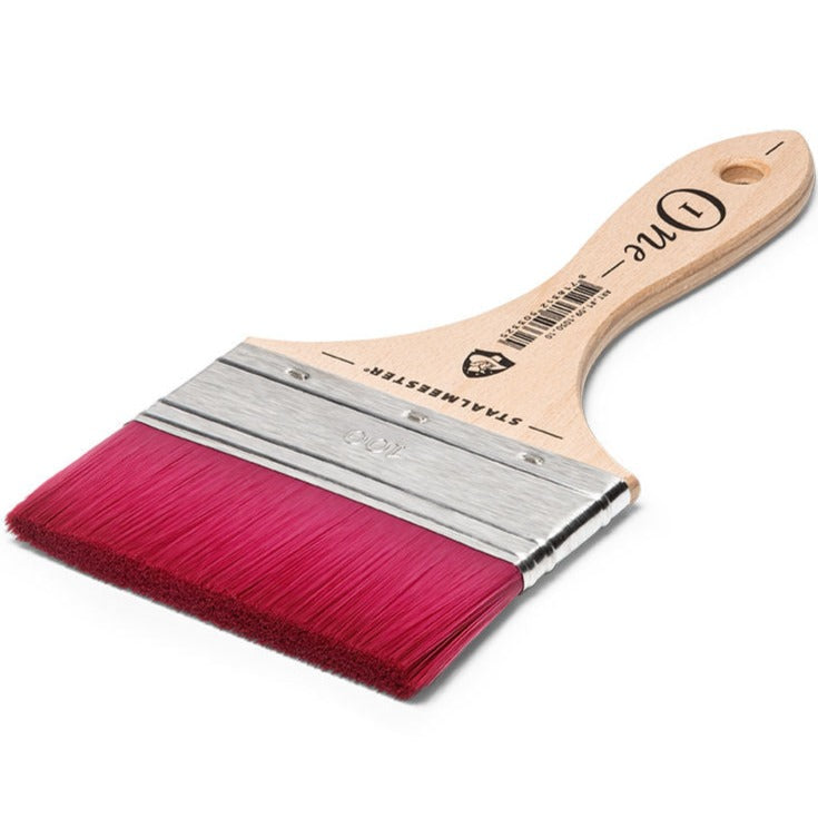 Spalter Flat Blending Ultimate ONE Synthetic Paintbrush (ONE Series 1050) by Staalmeester @ The Painted Heirloom