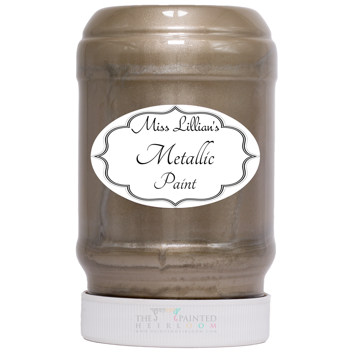 Brushed Nickel Metallic Paint @ The Painted Heirloom