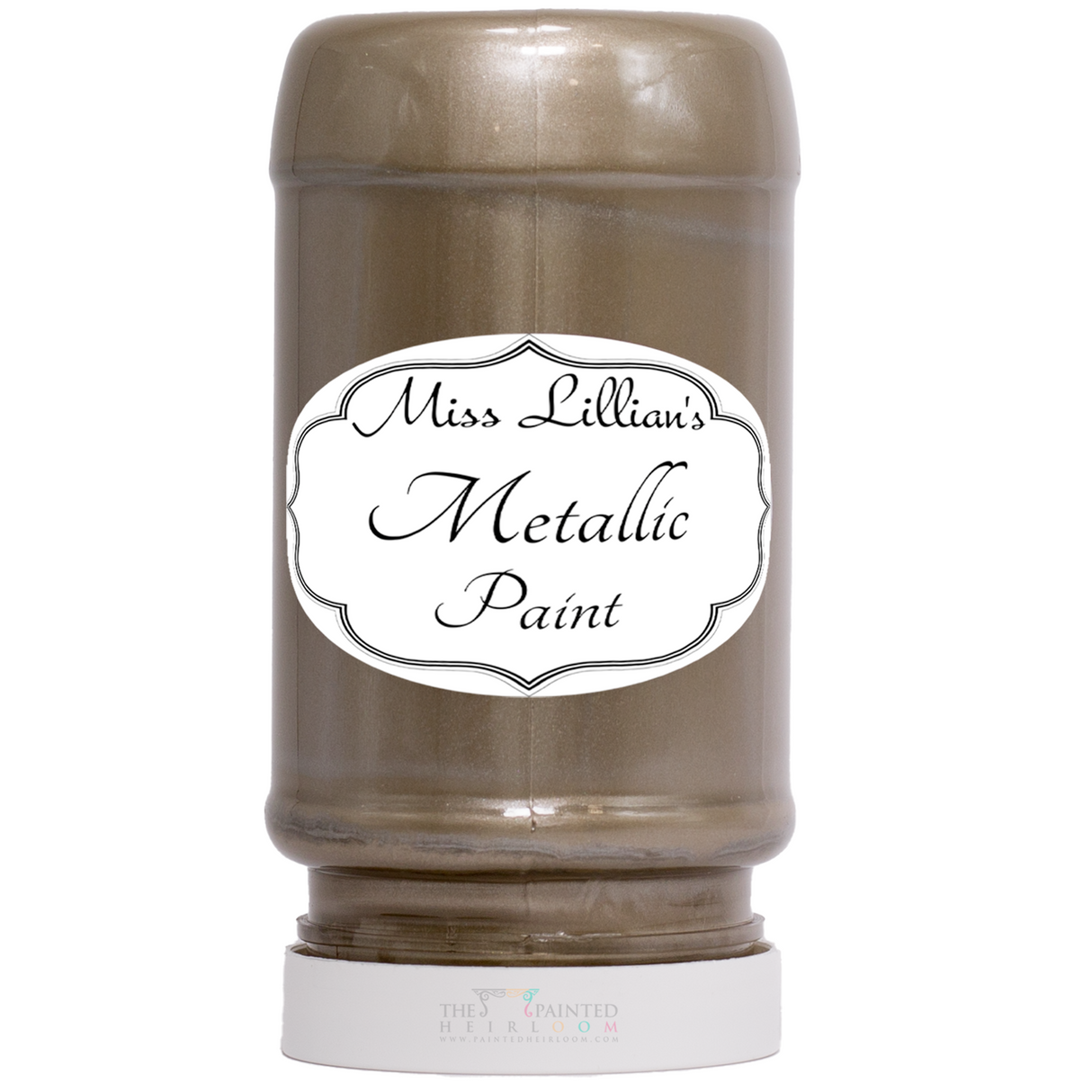 Brushed Nickel Metallic Paint @ The Painted Heirloom