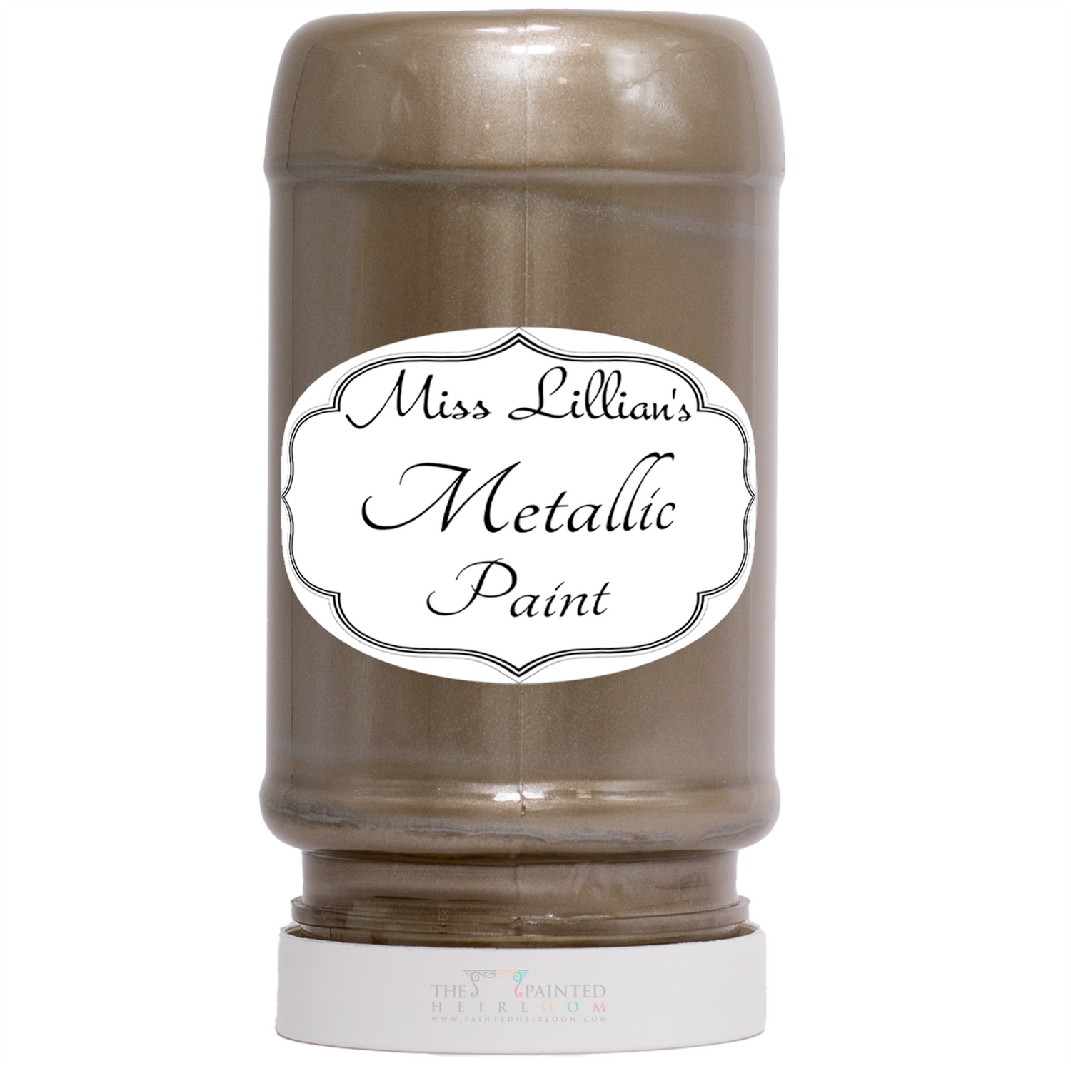 Brushed Nickel Metallic Paint @ The Painted Heirloom