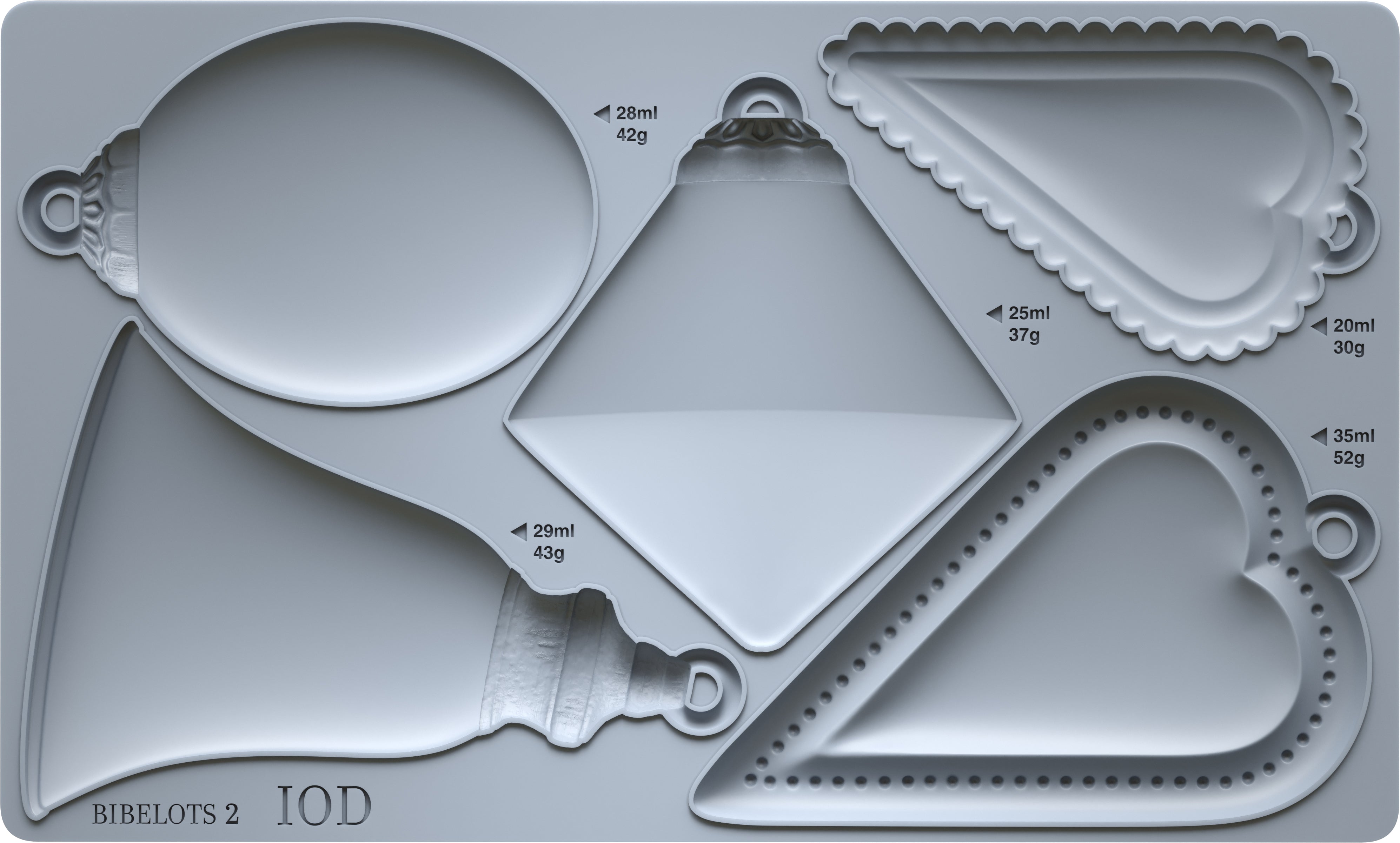 Bibelots 2 Mould (2025 Limited Release) by IOD - Iron Orchid Designs