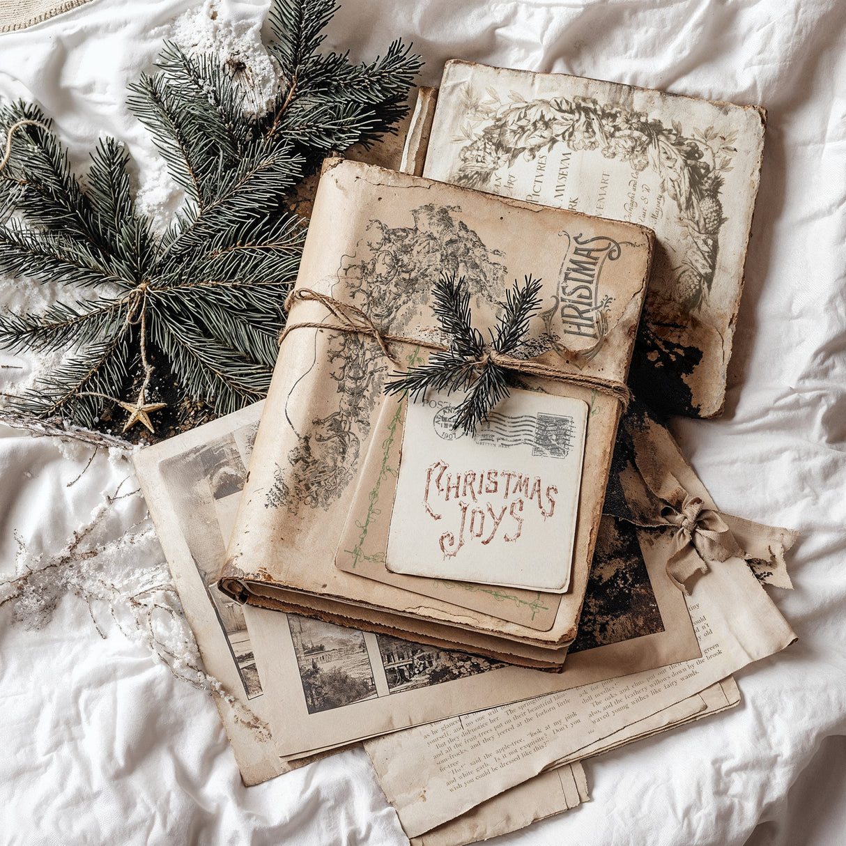 Christmas Post Stamp (2025 Limited Release) by IOD - Iron Orchid Designs