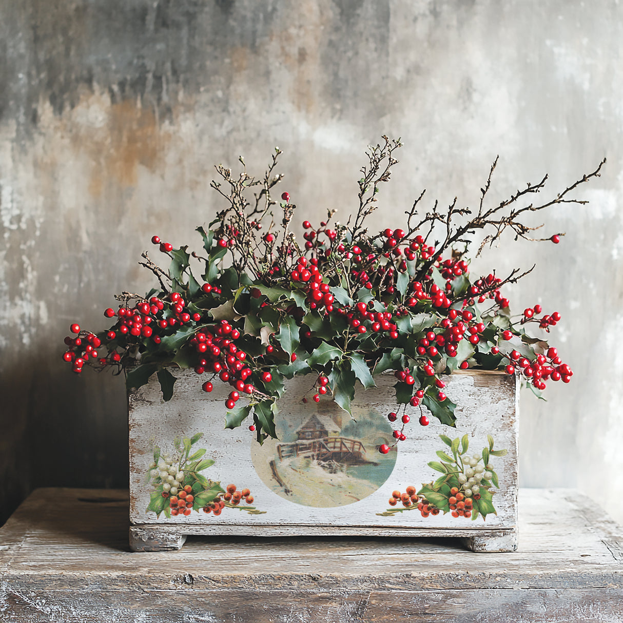 Christmas Joy Transfer (2025 Limited Release) by IOD - Iron Orchid Designs