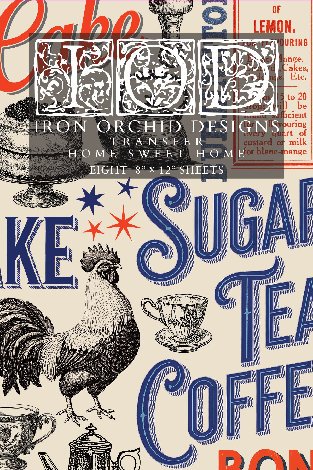 Home Sweet Home Transfer by IOD - Iron Orchid Designs