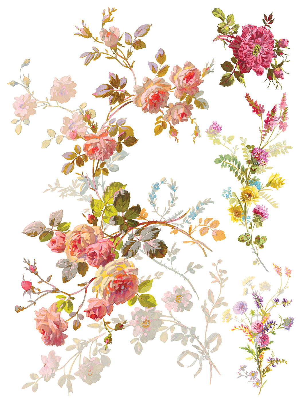 Saint Germain Transfer by IOD - Iron Orchid Designs