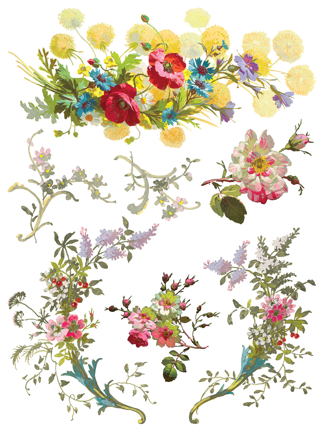 Saint Germain Transfer by IOD - Iron Orchid Designs