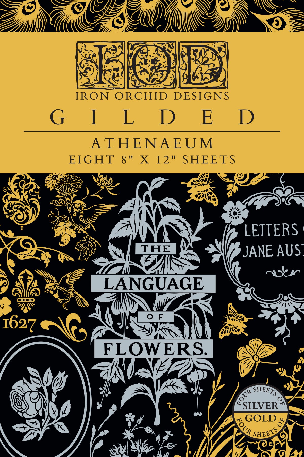 Athenaeum Transfer by IOD - Iron Orchid Designs