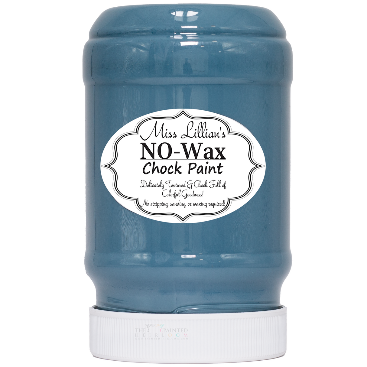 Mozart Blue No-Wax Chock Paint @ The Painted Heirloom