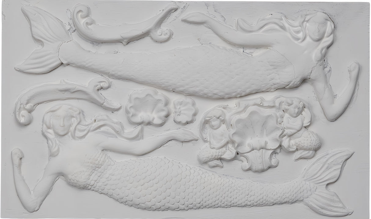 Sea Sisters Mould (Retired) by IOD - Iron Orchid Designs