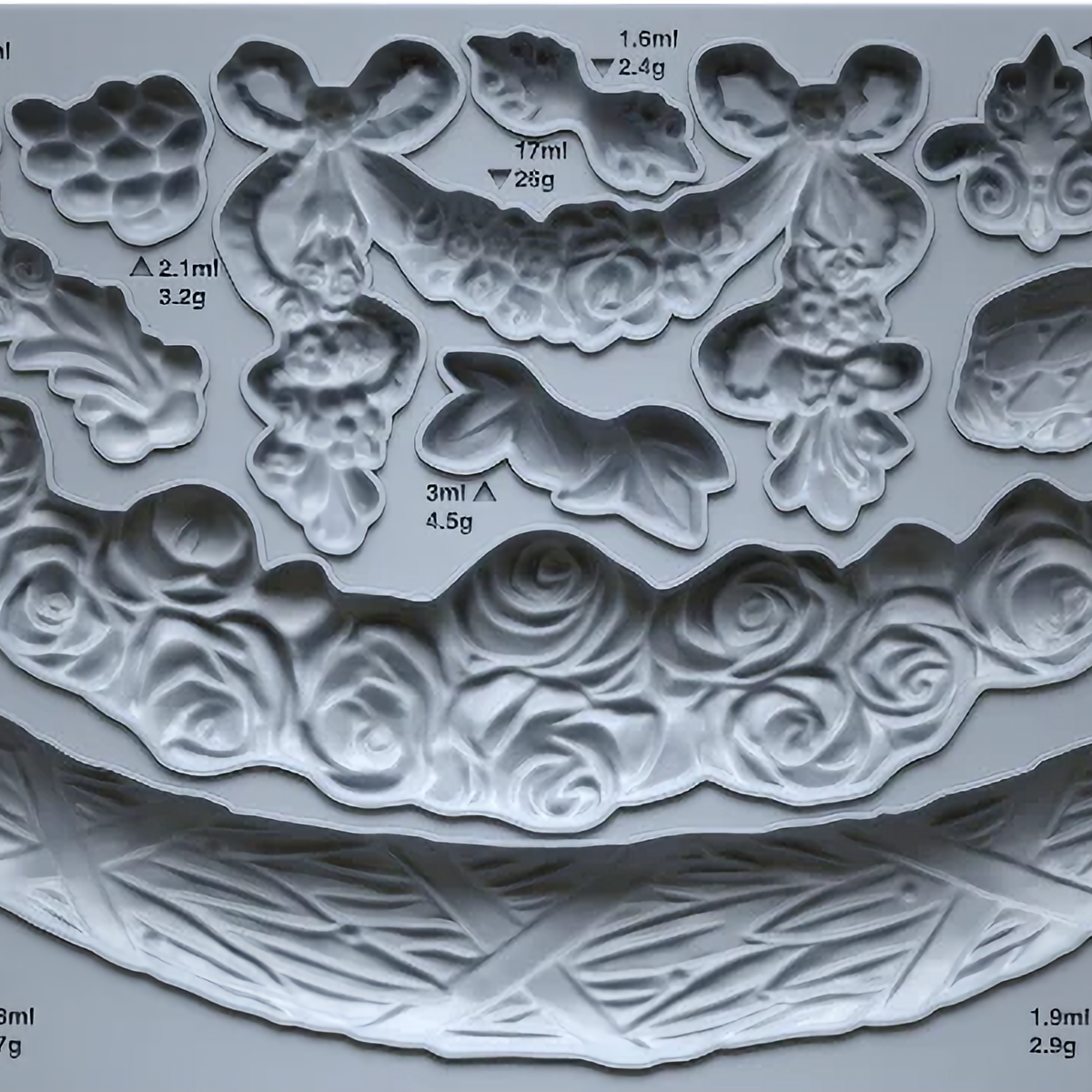 IOD Swags Decor Mould @ The Painted Heirloom