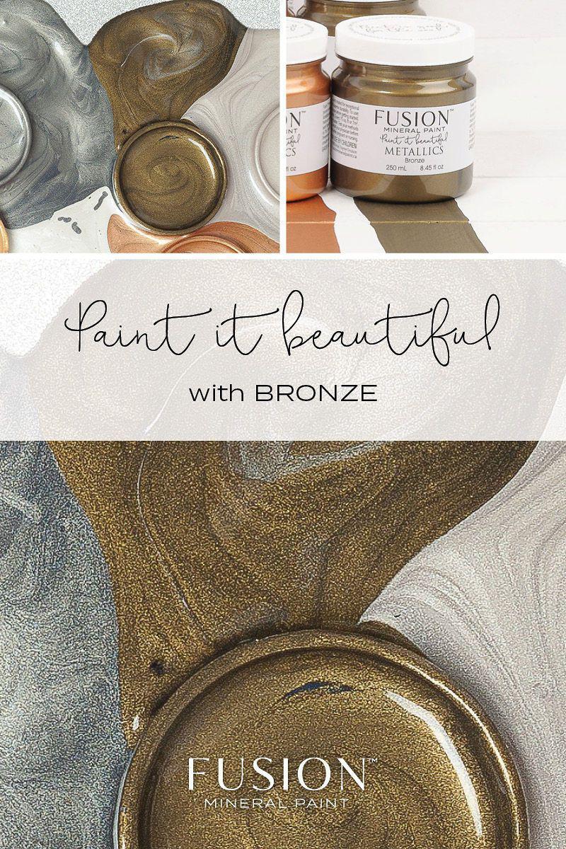 Bronze Metallic Fusion Mineral Paint by Fusion Mineral Paint.