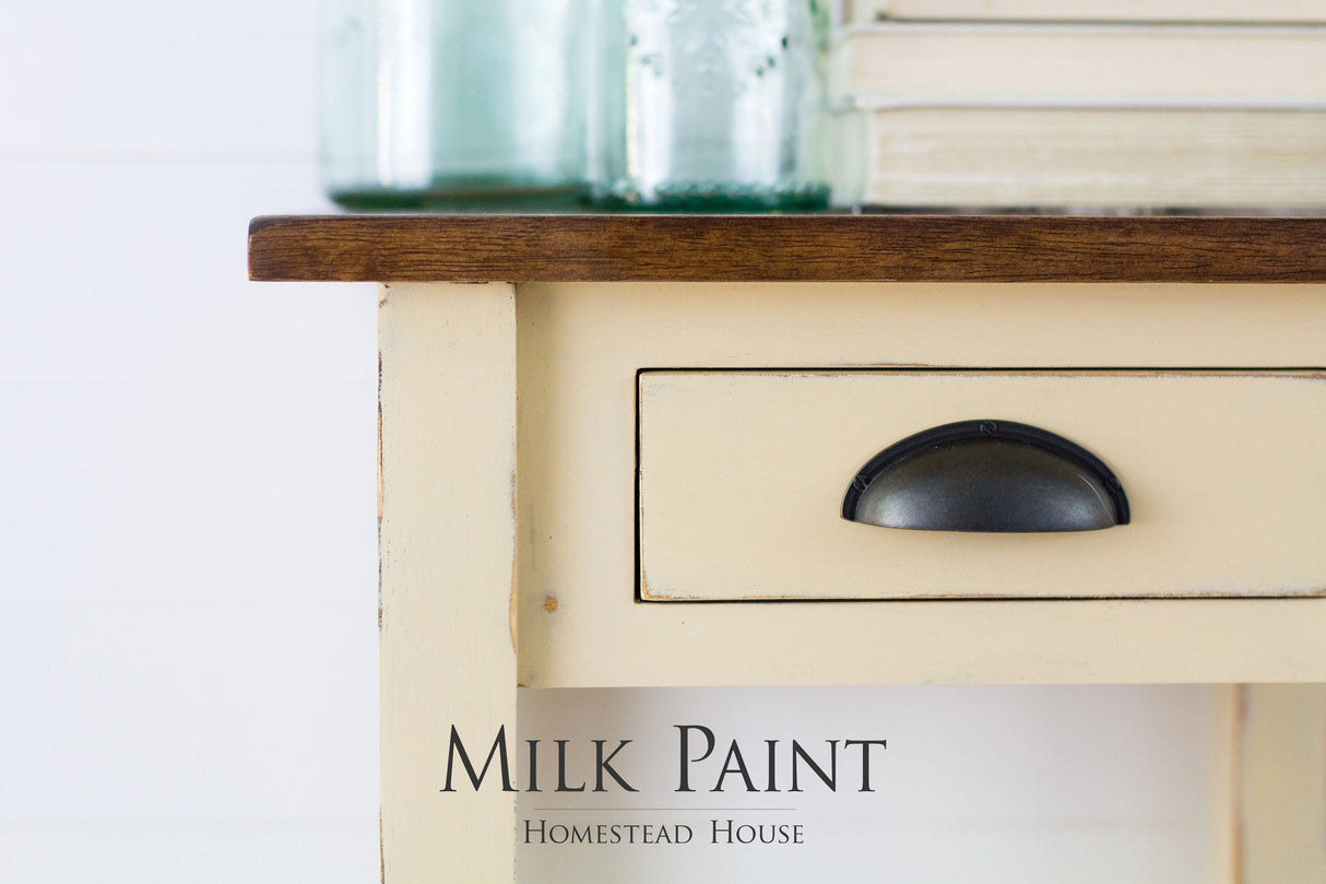 Buttermilk Cream Milk Paint by Homestead House-The Painted Heirloom