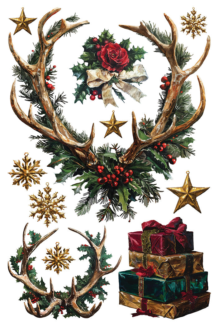 Crimson Velvet Transfer (2024 Limited Release) by IOD - Iron Orchid Designs @ The Painted Heirloom