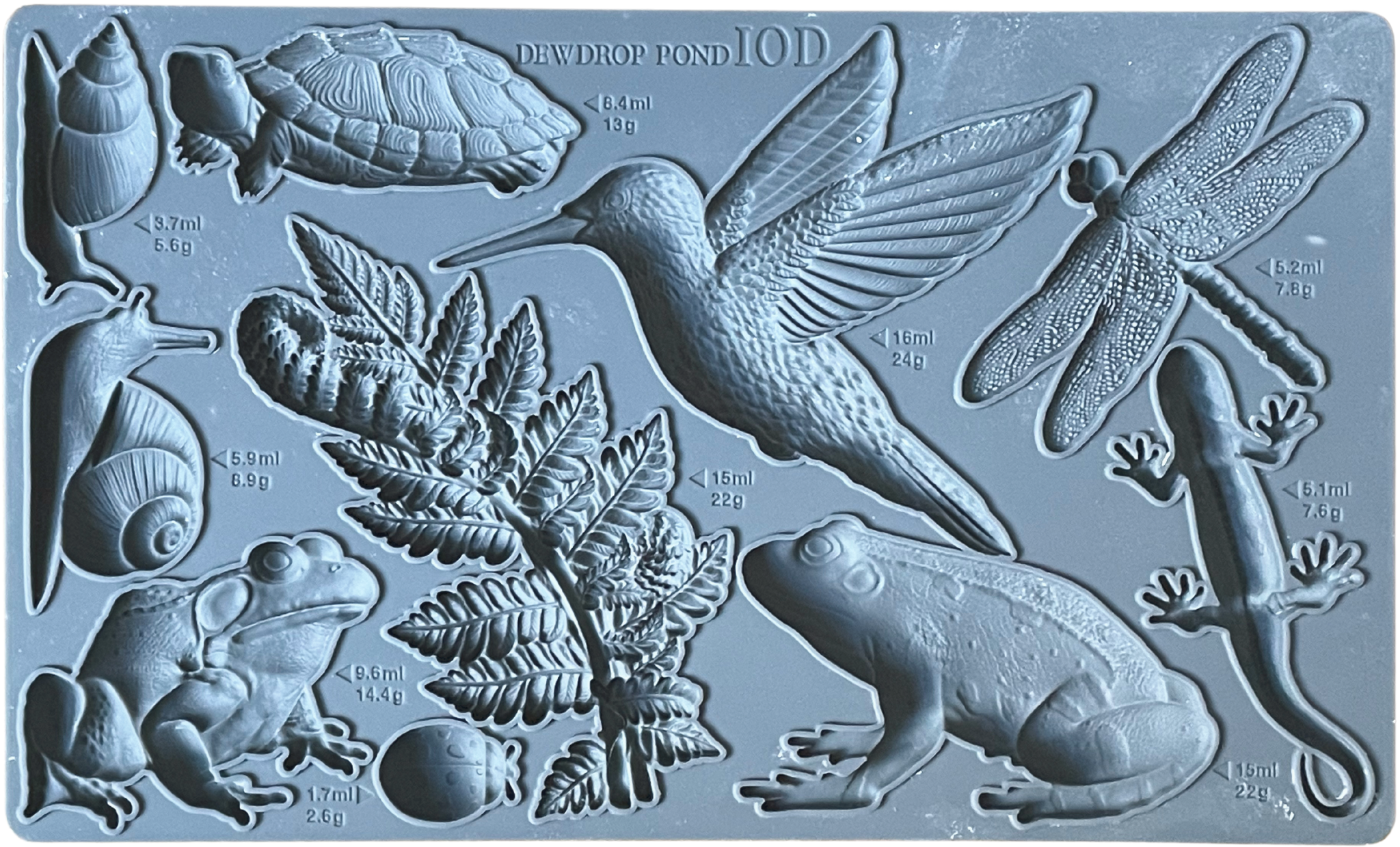 I.O.D. Dewdrop Pond Mould by IOD - Iron Orchid Designs Spring 2023 @ The Painted Heirloom