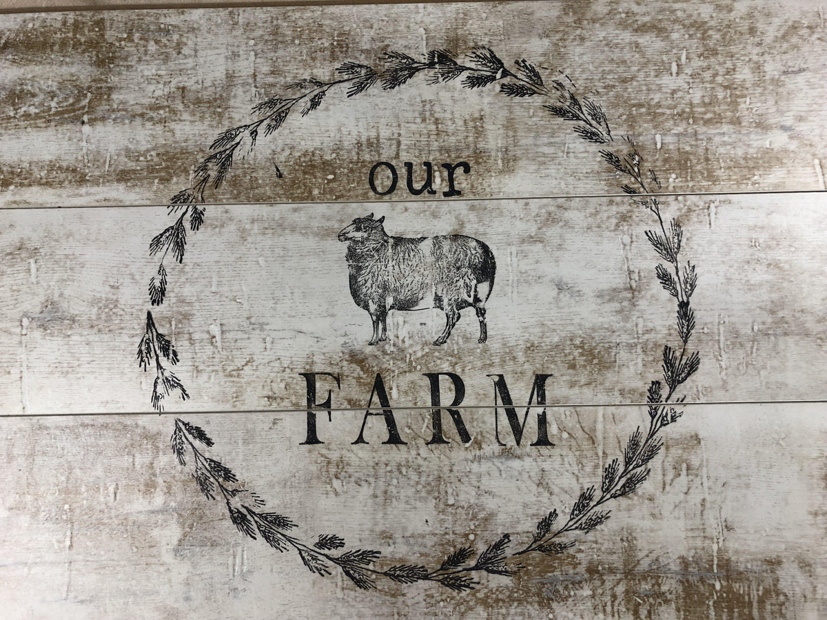 The Farm Animals Stamp by I.O.D. with vintage-style animal designs for rustic or silicone stamping projects.