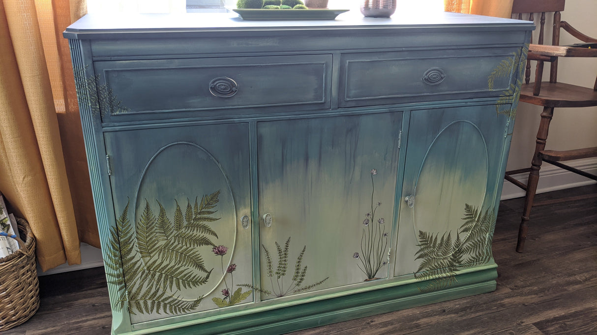 Fronds Botanical Decor Transfer Set by IOD - Iron Orchid Designs @ Painted Heirloom