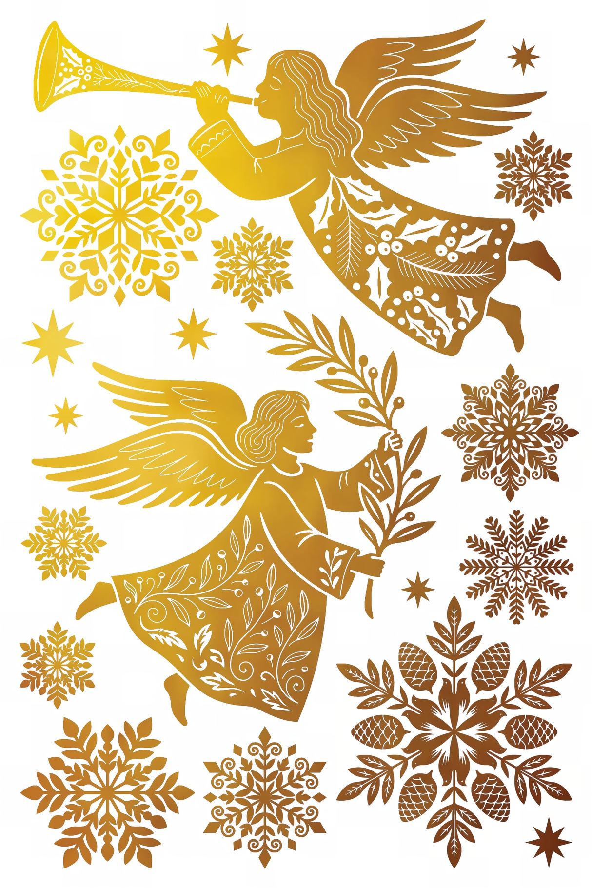 Angles Sing Gilded (2026 Limited Release) Transfer by IOD - Iron Orchid Designs