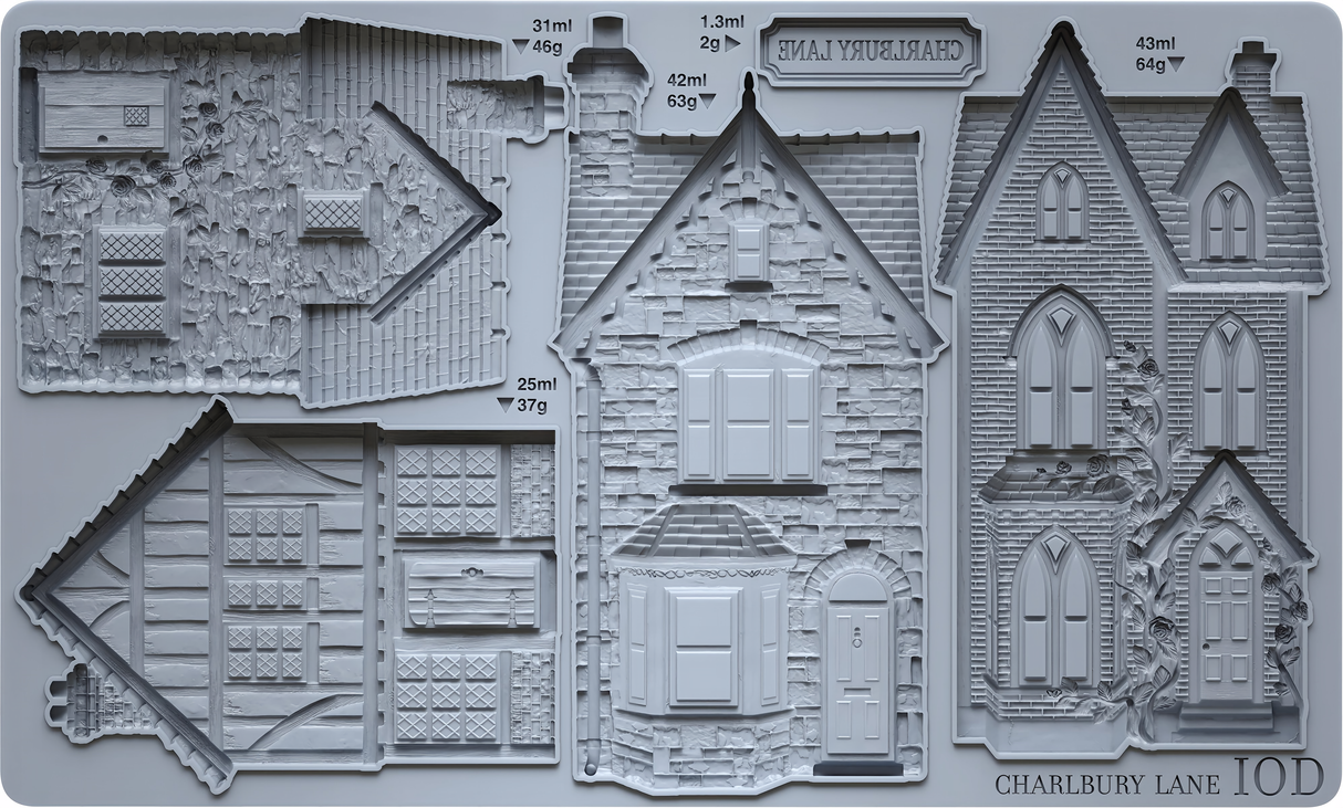 Charlbury Lane Mould by IOD - Iron Orchid Designs