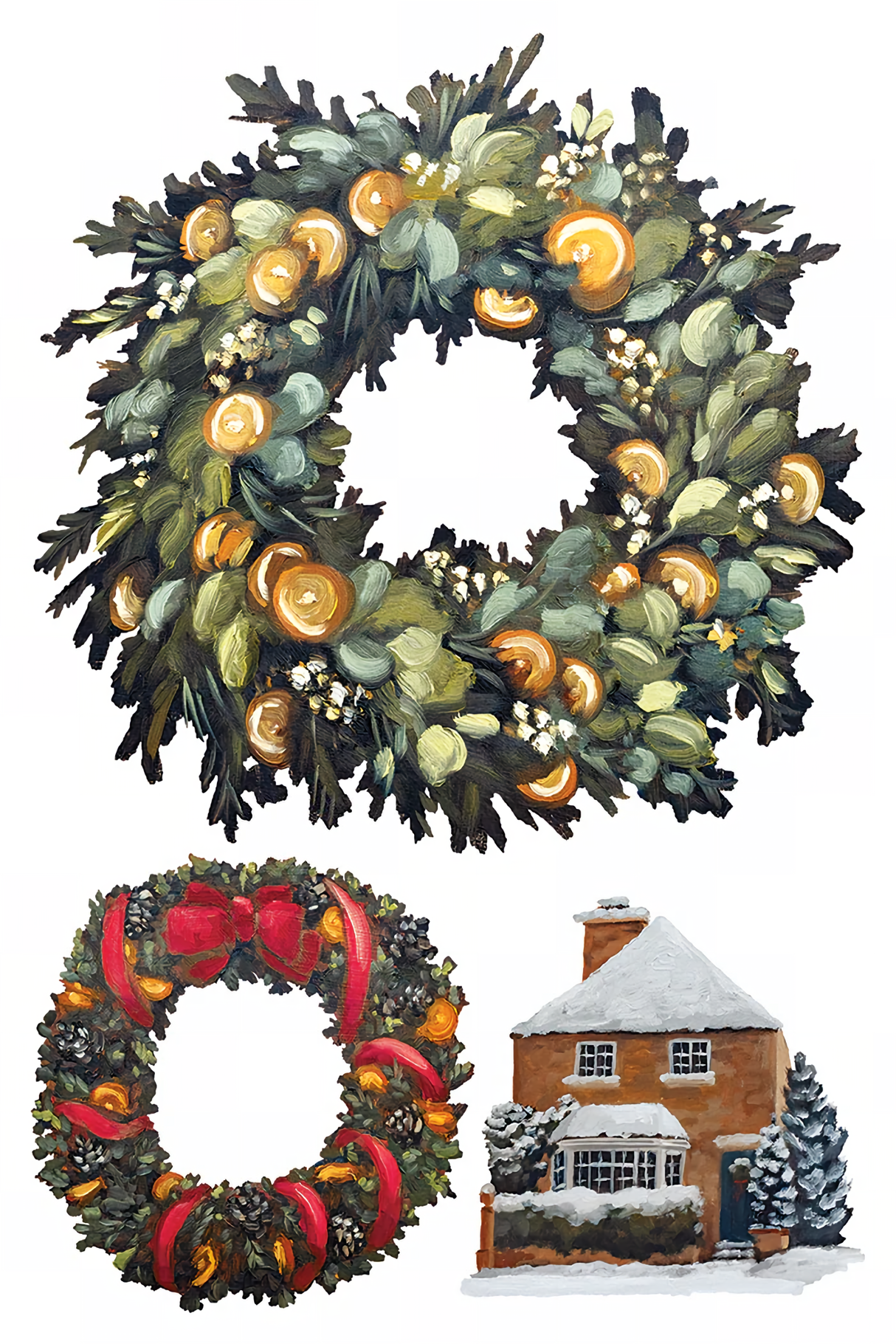 A Cotswold Christmas (2026 Limited Release) Transfer by IOD - Iron Orchid Designs