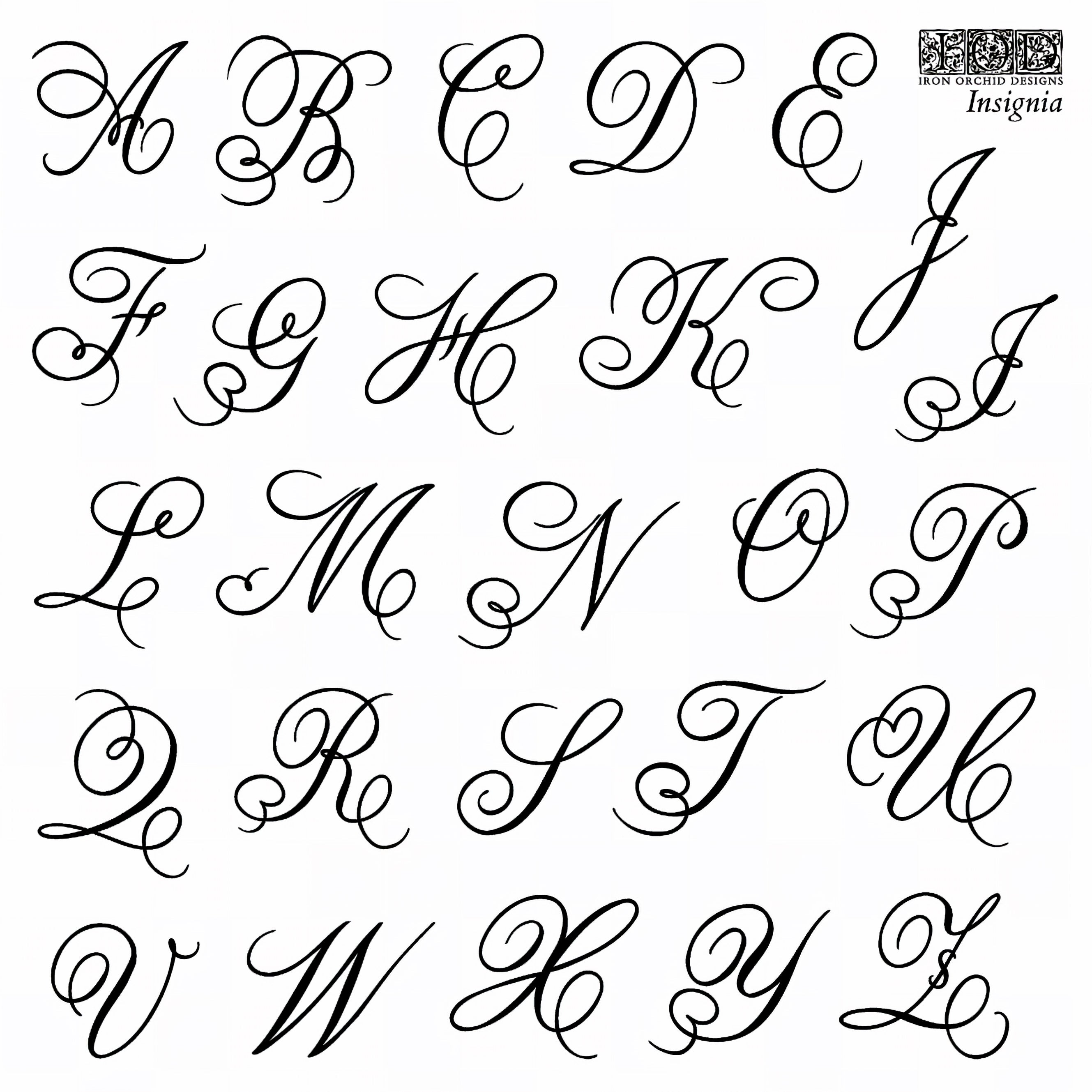Insignia Mini-Stamp by IOD - Iron Orchid Designs