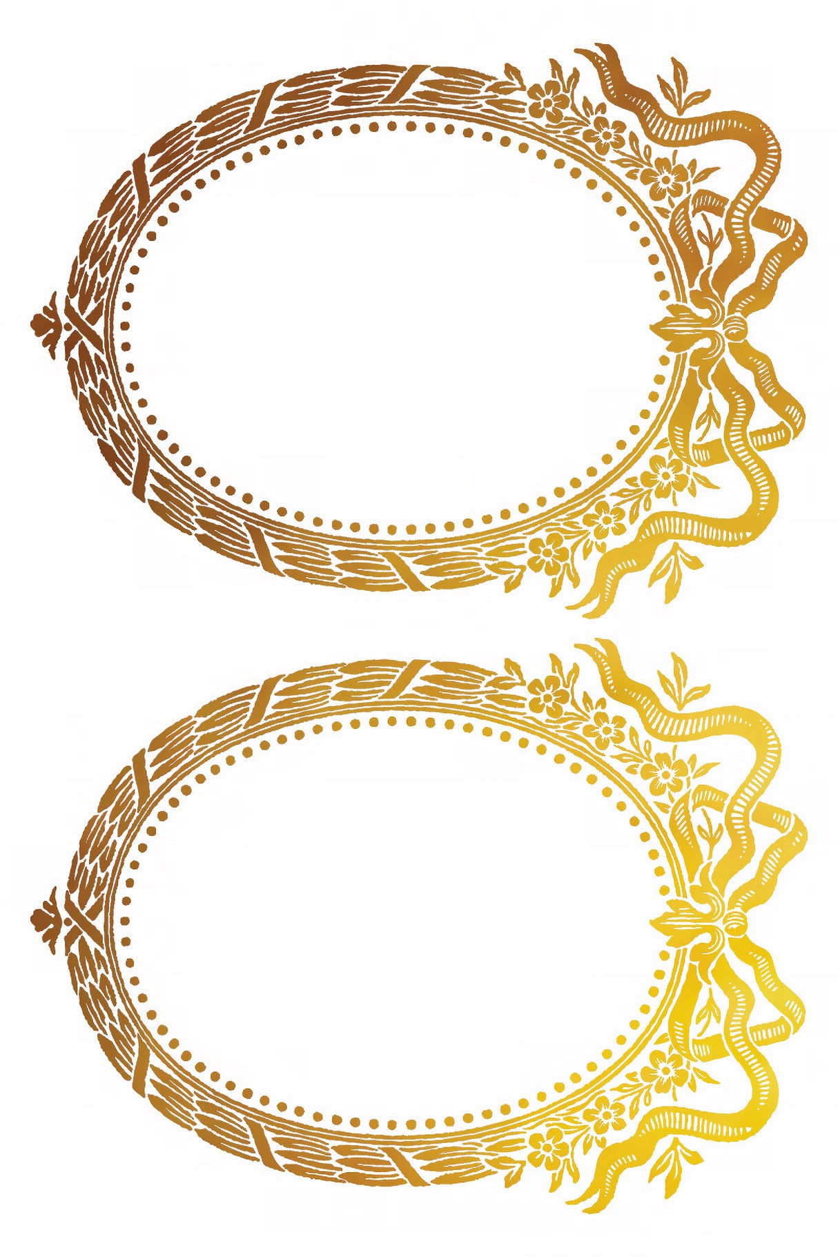Petits Ornements Gilded Transfer by IOD - Iron Orchid Designs
