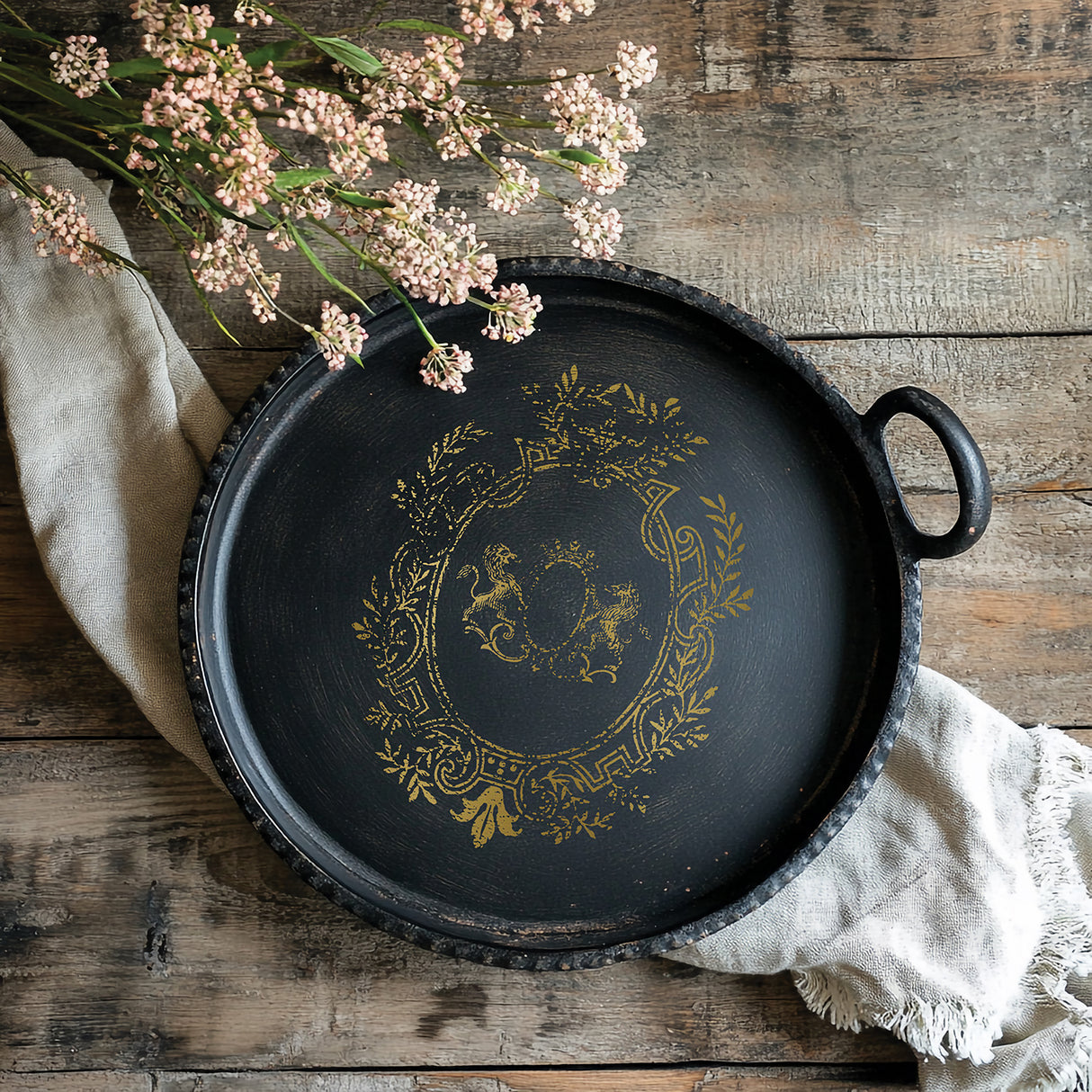 Petits Ornements Gilded Transfer by IOD - Iron Orchid Designs