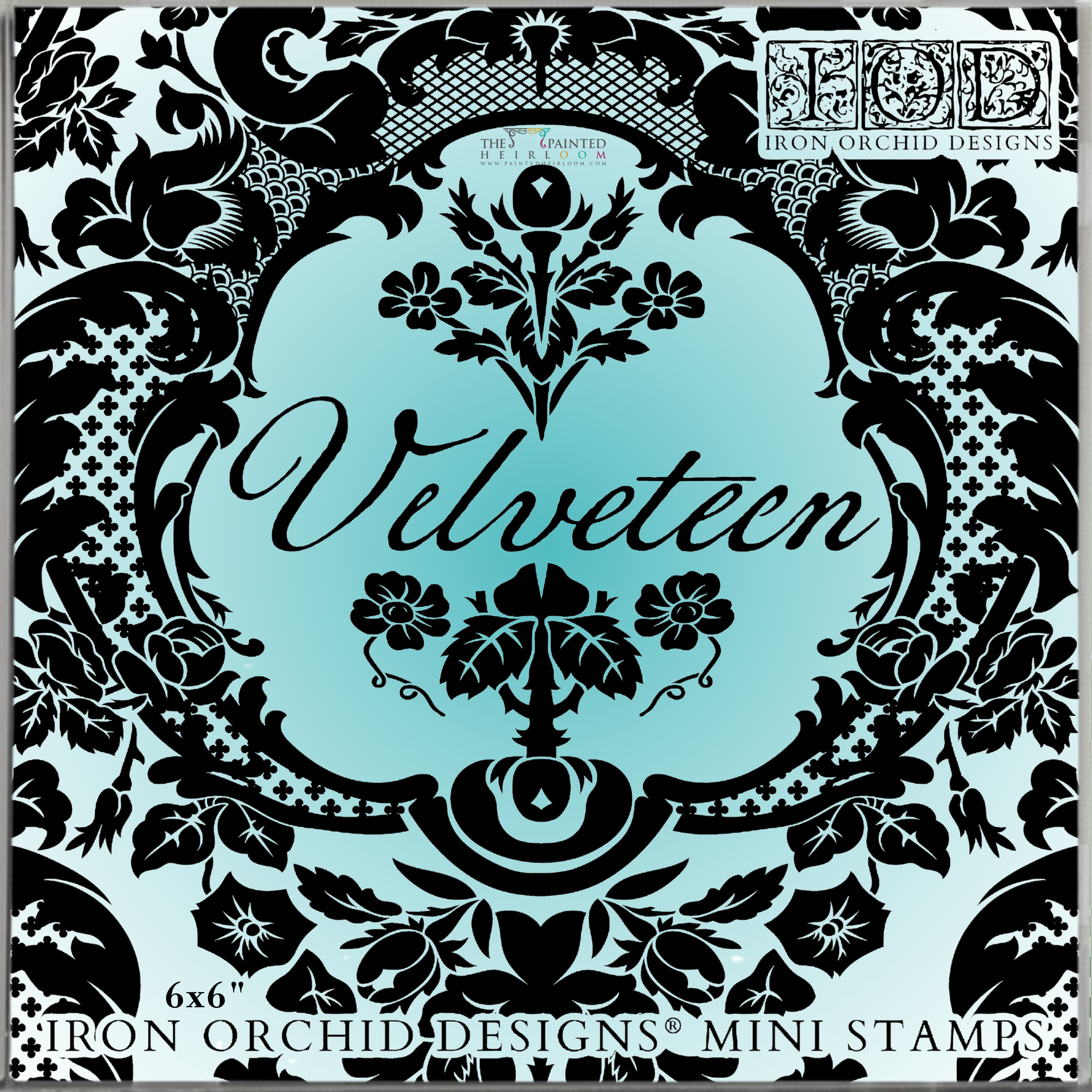 Velveteen Mini-Stamp by IOD - Iron Orchid Designs