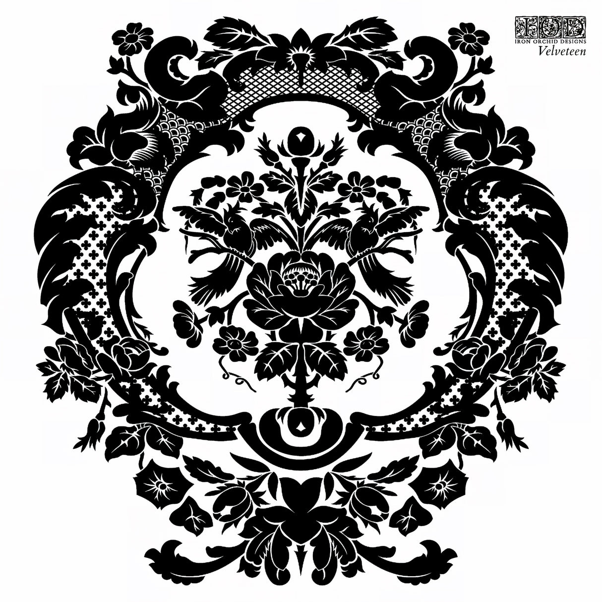 Velveteen Mini-Stamp by IOD - Iron Orchid Designs