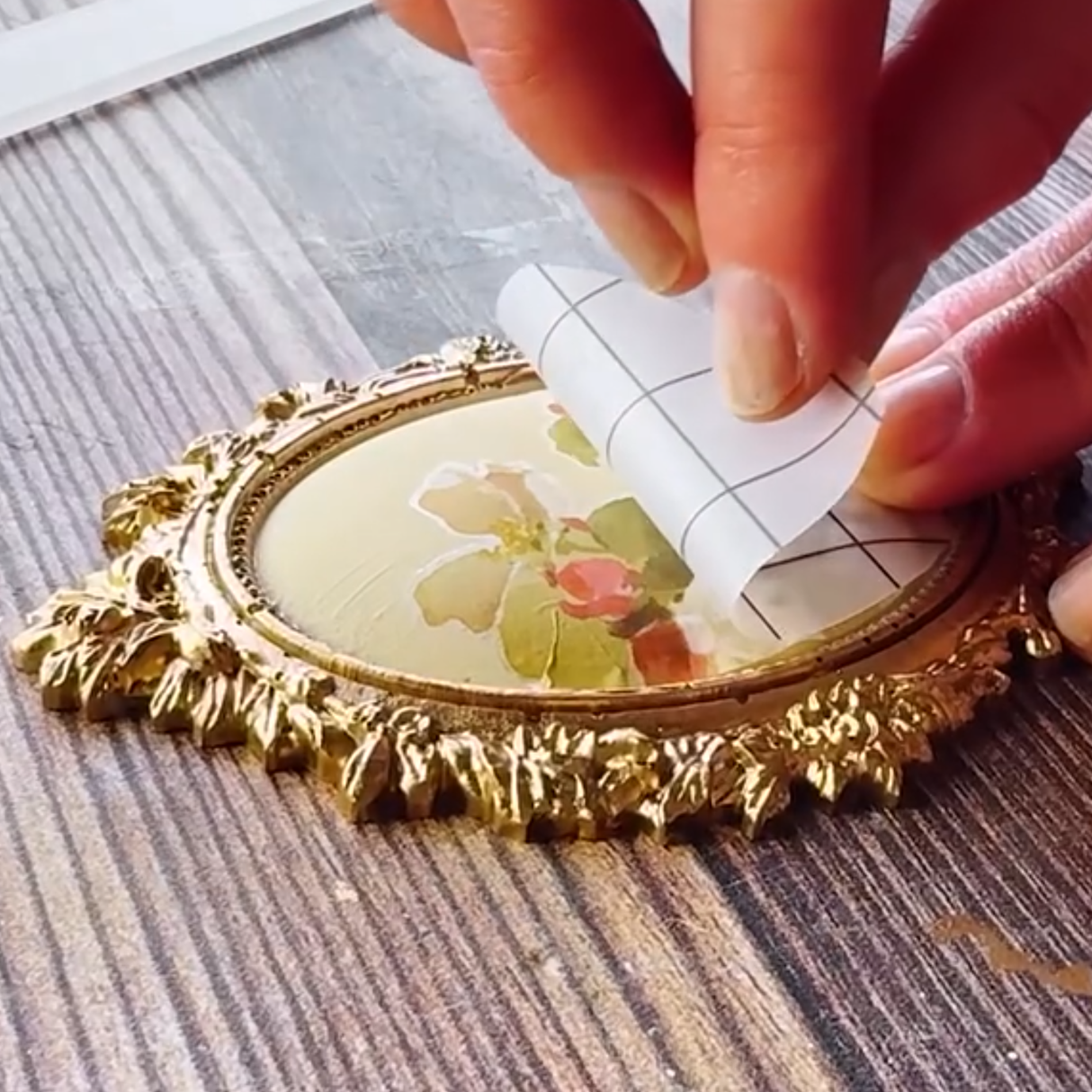 Vintage Brooches Mould by IOD - Iron Orchid Designs-The Painted Heirloom