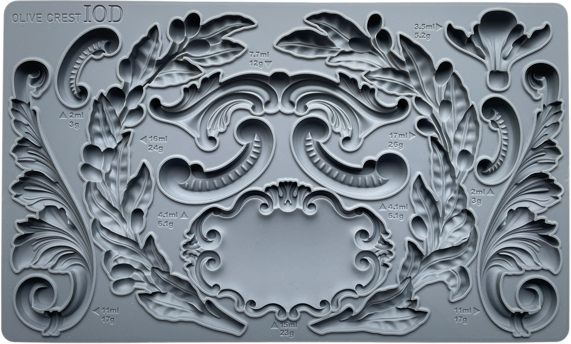 Olive Crest Mould by IOD - Iron Orchid Designs @ The Painted Heirloom