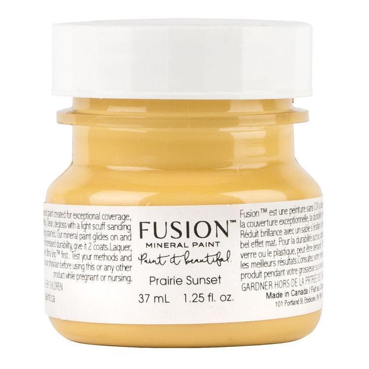 37ml Prairie Sunset Fusion Mineral Paint jar, matte all-in-one acrylic paint by Fusion Mineral Paint.