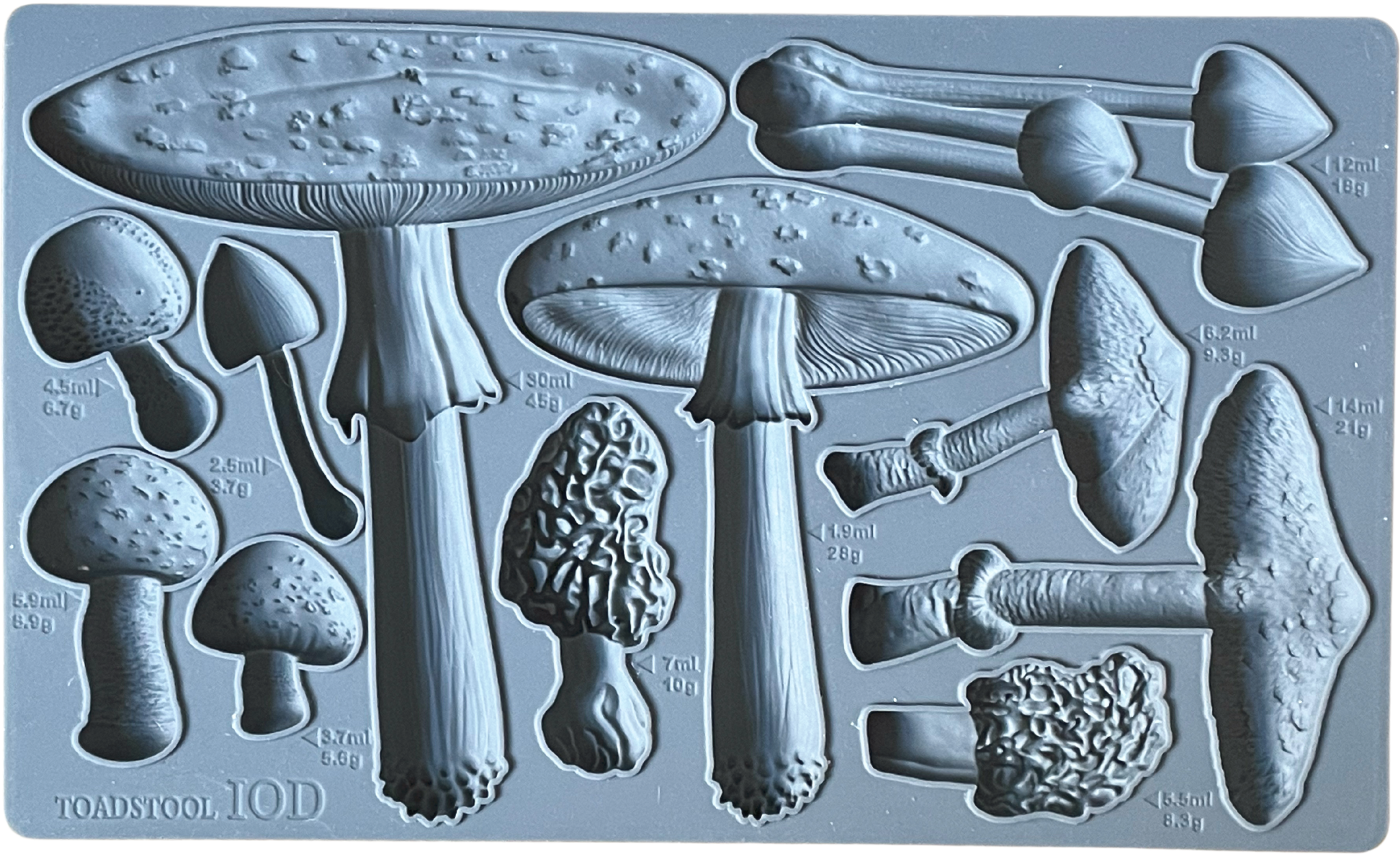 I.O.D. Toadstool Mould by IOD - Iron Orchid Designs Spring 2023 @ The Painted Heirloom