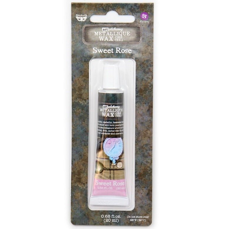 Art Alchemy Metallique Wax by Finnabair @ Painted Heirloom