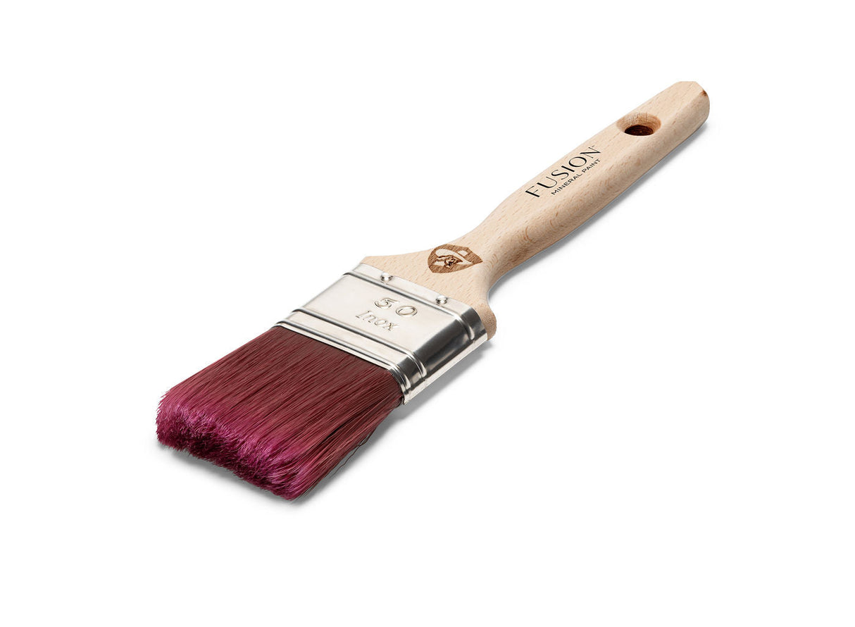 Fusion Branded Flat Pro-Hybrid Paintbrush (Series 2027) by Staalmeester @ Painted Heirloom