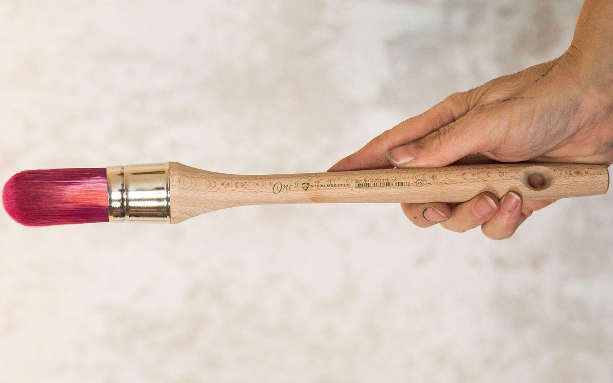 Round Ultimate ONE Synthetic Paintbrush (ONE Series 1070) by Staalmeester @ Painted Heirloom