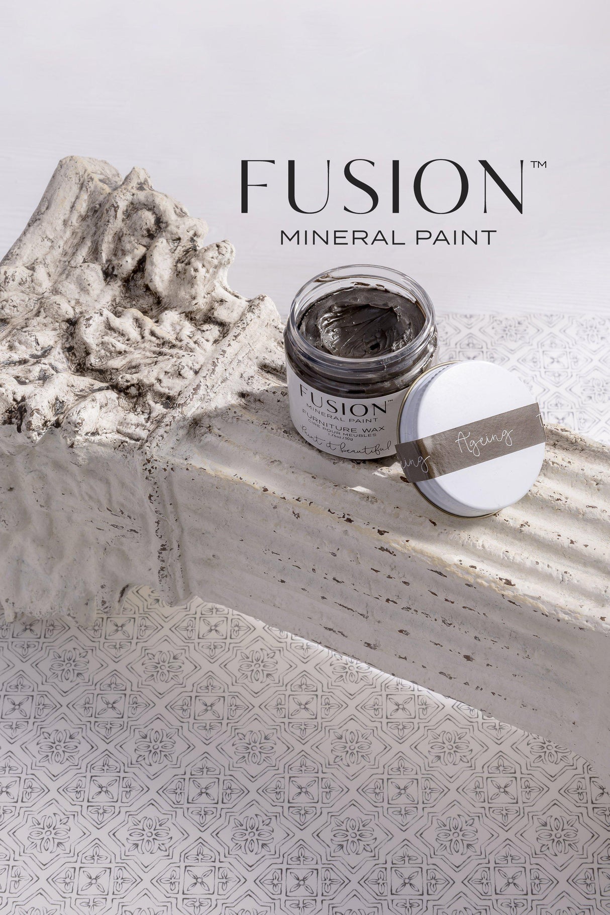 Ageing Furniture Wax by Fusion Mineral Paint @ Painted Heirloom