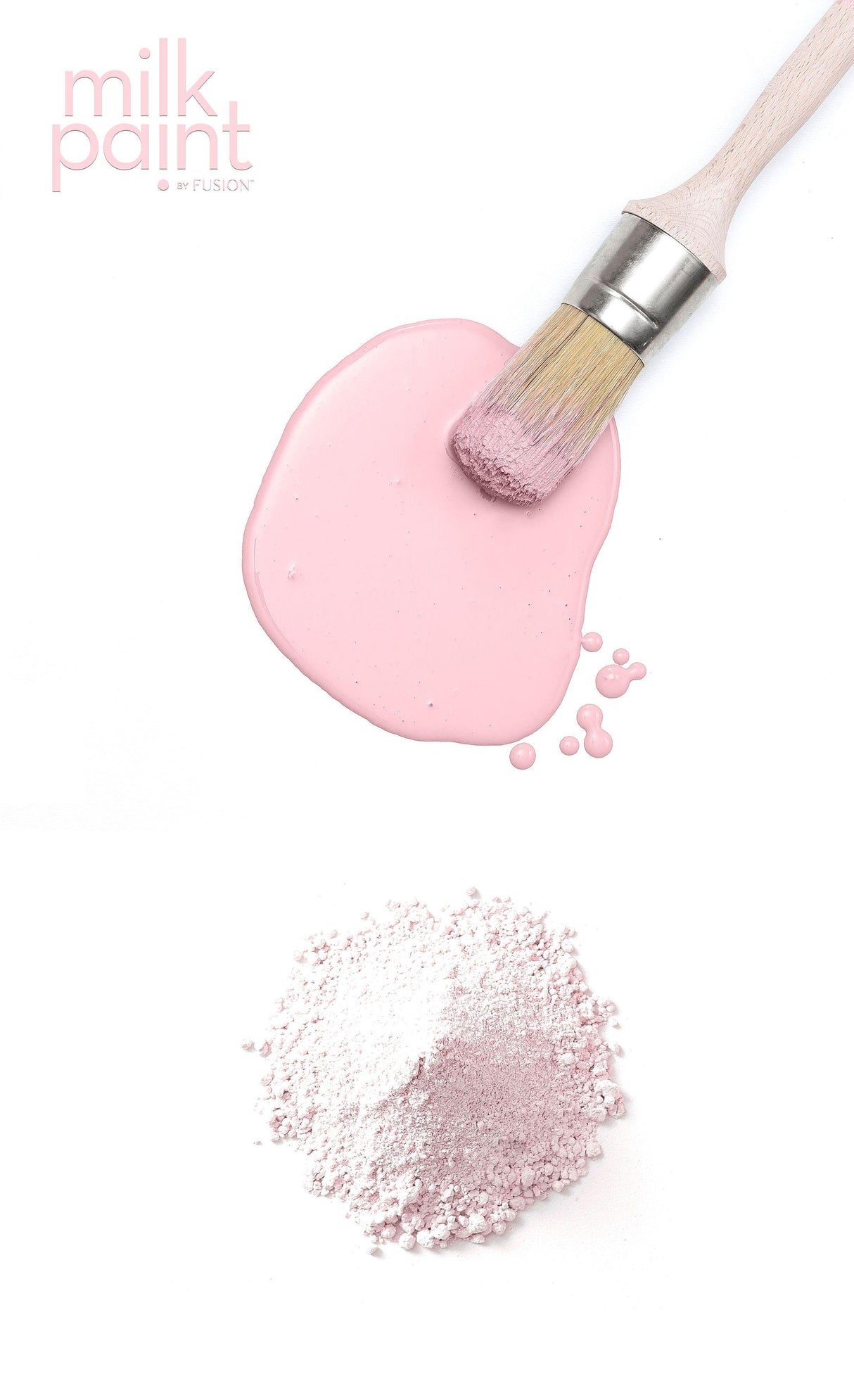 Millennial Pink Milk Paint by Fusion @ Painted Heirloom