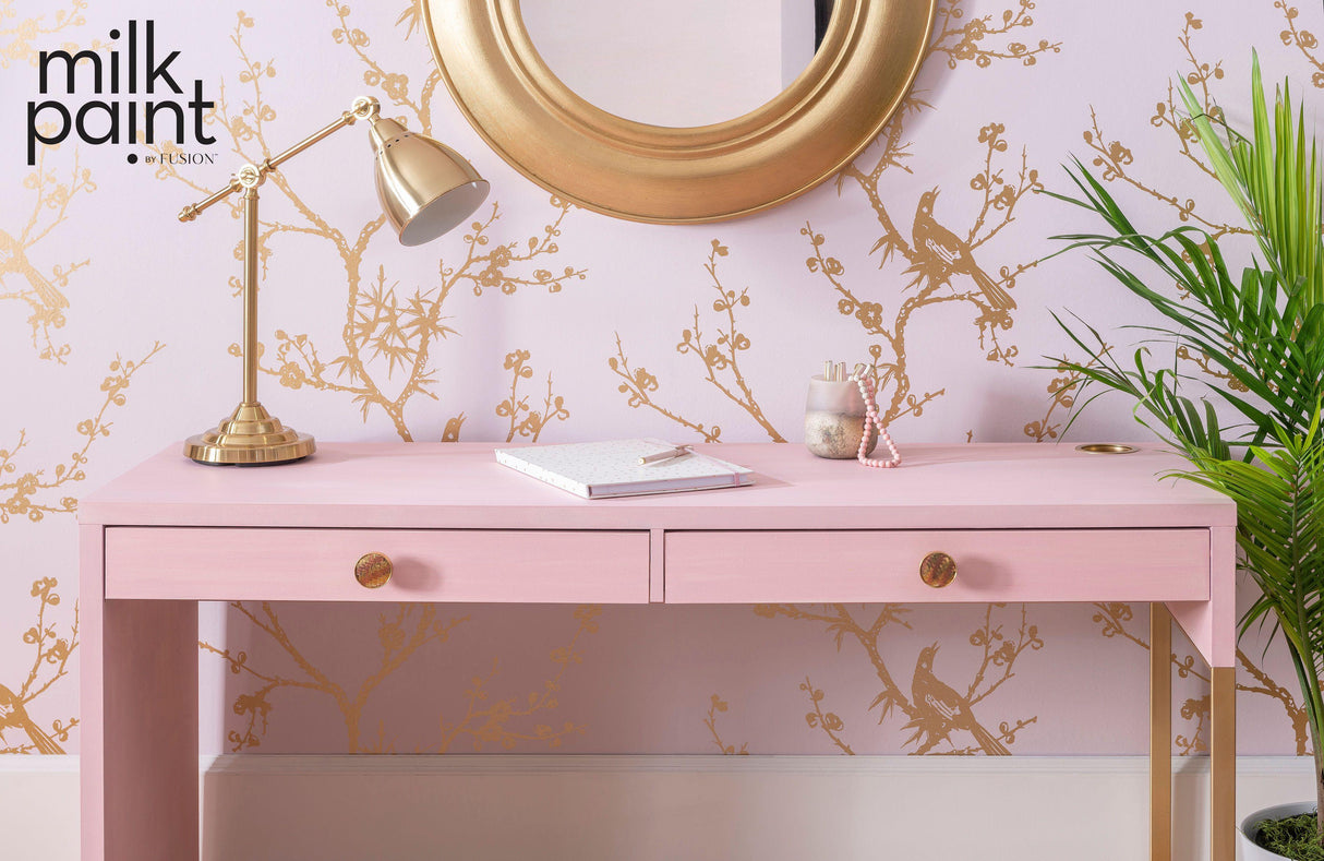 Millennial Pink Milk Paint by Fusion @ Painted Heirloom