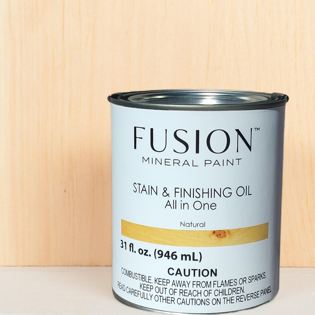 Stain & Finishing Oil - All In One by Fusion Mineral Paint @ Painted Heirloom