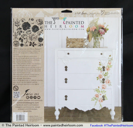 IOD Barnwood Plank & Knob Toppers Stamps In Stock Monday, December 10!
