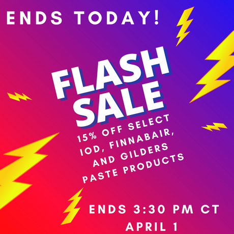 72-Hour Flash Sale on Select IOD Products!