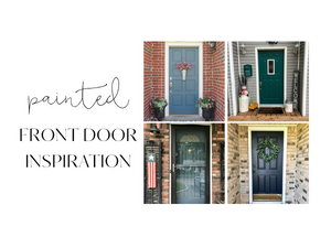 Find Your Painted Front Door Inspiration