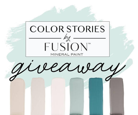 Fusion Mineral Paint Six Pint & Staalmeester Brush Giveaway!