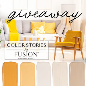 Fusion Mineral Paint's FIVE Pint Giveaway!