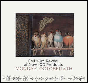 Another IOD Fall 2021 sneak peak for the reveal set for Monday, October 4 at 10:00 AM CENTRAL