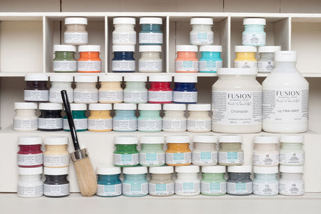 Fusion Mineral Paint Pints and Testers @ The Painted Heirloo