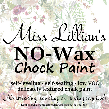 Miss Lillian’s No-Wax Chock Paint (All Colors)